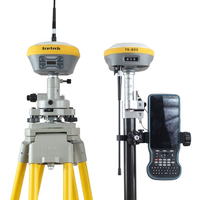 Récepteur GNSS RTK TopTech TK600 TK800 avec laser, intégration CAD/AR double technologie, Rover RTK visuel, base UHF 5W, portée de travail 20 km, IP68
