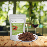 Private Label OEM Reishi Paddenstoelenextract Poeder ISO Biologisch Gecertificeerd 50% Polysacchariden Vacuüm Verpakt 100G 3.5 OZ Sachets