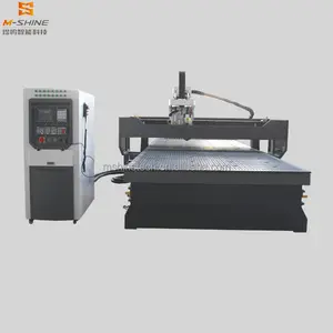 Bor ATC cnc router 3D 4 sumbu, bor pemotong ukiran kayu ATC CNC mesin pertukangan kayu dengan pengganti alat