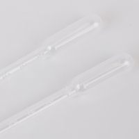 Pack individuel de laboratoire en plastique EO stérile transparent 1ml 2ml 3ml Pipette de transfert compte-gouttes Pasteur