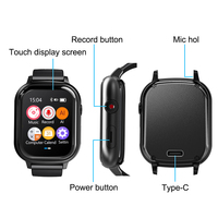 Reloj Inteligente V82A con Grabadora de Voz, Traducción en Tiempo Real, Pantalla Táctil, Función de Voz a Texto y Resumen, Audio WAV, Memoria de 64 GB