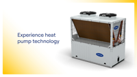 Enfriador de Agua Scroll Refrigerado por Aire Carrier 30RQM de Alta Eficiencia con Motores de Ventilador de CC R-410A y Compresor de Velocidad Fija