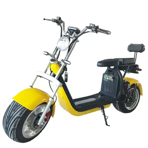 Износостойкий электрический скутер Citycoco с регулируемой высотой для детей, внедорожная Толстая шина