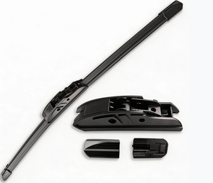 Escobilla Limpiaparabrisas de Caucho Natural Suave Premium con Bayoneta para Adaptador de Gancho en J para Corolla y Autos Europeos - Product Image 1