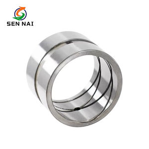 Peça de Reposição para Escavadora Profissional, Bucha de Balde com Tratamento de Superfície em Fosfato Preto, Aço + Bronze Poroso + PTFE - Product Image 3