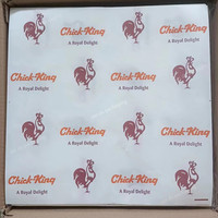 Papel para envolver hamburguesas, papel para envolver alimentos calientes, papel a prueba de aceite