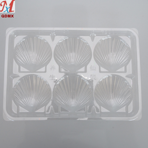 <span class=keywords><strong>Plateau</strong></span> d'emballage jetable en PET /PP, 1 pièce, 6 trous, pour emballage de mer fraîche, avec boîte à aliments en plastique personnalisable - Product Image 3