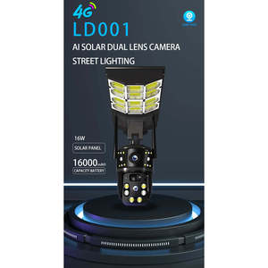 New V380 8MP Dual Lens <b>CCTV</b> <b>Solar</b> <b>Power</b> IP Camera 4G Street Light with 3 Screens Battery Operated 4G PTZ IP <b>Solar</b> <b>CCTV</b> - Product Image 4