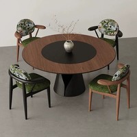 Chaise de salle à manger en bois massif de style chinois, mobilier d'intérieur antique, chaise de designer avec dossier, chaise vintage rétro pour restaurant