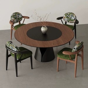 Silla de Comedor de Madera Maciza Estilo Chino Antiguo, Silla de Diseño para el Hogar, Silla con Respaldo, Silla Vintage Retro para Restaurante - Product Image 3