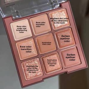 Paleta <span class=keywords><strong>de</strong></span> <span class=keywords><strong>sombras</strong></span> <span class=keywords><strong>de</strong></span> ojos <span class=keywords><strong>de</strong></span> 9 <span class=keywords><strong>colores</strong></span>, mate, duradera, con cambio <span class=keywords><strong>de</strong></span> color, perla, color tierra - Product Image 6