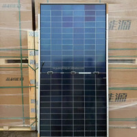 Vente en gros d'usine - Panneaux solaires photovoltaïques bifaciaux à double vitrage de type N de 740 W de puissance élevée pour les fermes solaires à grande échelle