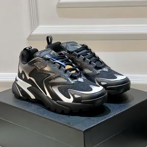 Luxury Designer Men's Shoes High Quality Trainer <b>Sneakers</b> Runner Tactic Shoes Original Box Genuine <b>Leather</b> Lves Casual Shoes - Product Image 5