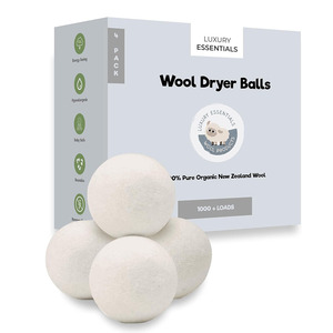 100 meilleures ventes de boules et disques de lessive en <span class=keywords><strong>laine</strong></span> réutilisables et écologiques de qualité supérieure pour la sécheuse avec déshumidification pour l'élimination des odeurs - Product Image 3