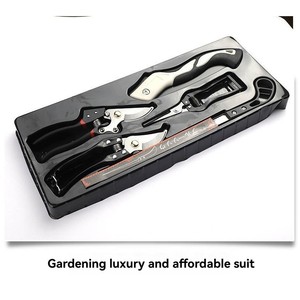 Juego de 5 Herramientas de Jardinería, Kit de Tijeras de Podar, Herramientas Manuales para Recortar Plantas, Cortar Ramas, Cuidado del Jardín - Product Image 6
