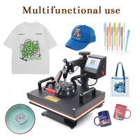 Machine de Presse à Chaud RubySub 15 en 1, Machine de Sublimation pour Stylos/T-shirts/Tasses/Ballons