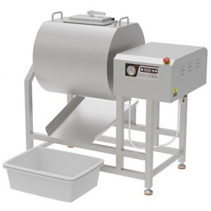 Máquina de marinado de carne de alta capacidad de acero inoxidable con control de velocidad, tanque de curado, equilibrado y saborizado al vacío - Product Image 4