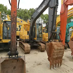 99% new Korea medium 14ton Used VOLVO- Excavator 140 Digger Excavator Used Engineering Construction Excavator