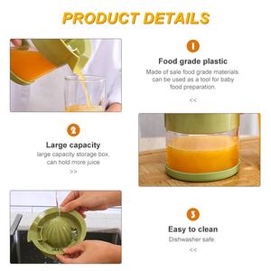 اكسسوارات المطبخ اليدوي الحمضيات البرتقال الليمون عصارة الفواكه عصارة مع المدمج في قياس الكأس - Product Image 4