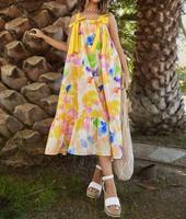 Robes de printemps à la mode femmes dame élégante couleur unie à manches longues col en v plissé décontracté avec ceinture