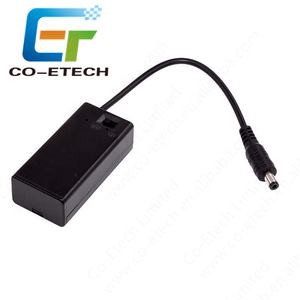 9V סוללה תיבת <span class=keywords><strong>6F22</strong></span> סוללה מחזיק סוללה שקע מקרה עם מתג DC מחבר - Product Image 3