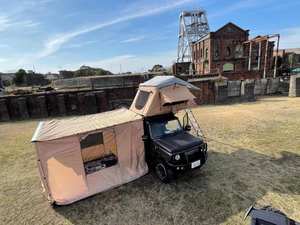 Tente <span class=keywords><strong>de</strong></span> <span class=keywords><strong>toit</strong></span> en toile, partie supérieure pour <span class=keywords><strong>voiture</strong></span>, pour 2 à 3 personnes, nouveau design, tente <span class=keywords><strong>de</strong></span> remorque étanche - Product Image 3