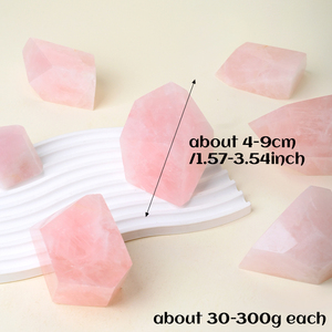 Wholesale Healing Crystal Miner Carved Famous Energy Stone Rose Quartz Block & <b>Cube</b> Eco-Friendly MOSAIC DIY for Home Decoration - Product Image 6