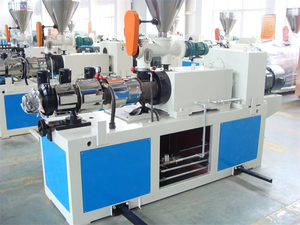 เครื่องผลิตท่อ PPR PE รุ่น SJ45 แบบกำหนดเองจากโรงงาน  เครื่องอัดรีดแบบหดตัวสำหรับ PE เครื่องอัดรีด PVC แบบสกรูเดี่ยว อัตราส่วน L/D 33:1 - Product Image 3