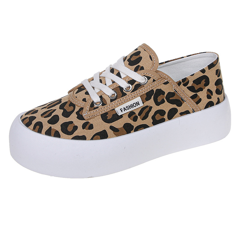 2021 Модные женские кроссовки на высокой платформе, Весенняя холщовая повседневная обувь на толстой подошве