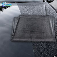 Serviette de nettoyage pour voiture en microfibre à double face, tissage nano, sans peluches, sans rayures, séchage rapide, XL XXL, sans ourlet, pour le detailing automobile