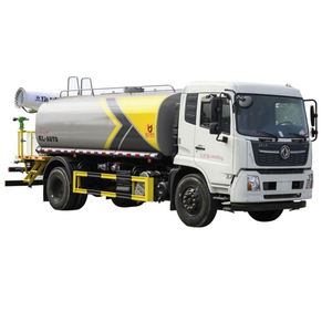 Camion pulvérisateur d'eau personnalisable 4x2 Dongfeng à double essieu arrière, 20 mètres cubes, diesel Euro 3, pour la suppression de la poussière et l'arrosage des espaces verts - Product Image 1