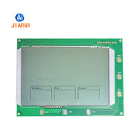 Monitor de pantalla táctil LCD FSTN azul personalizado, pantalla de 7 segmentos pequeña y transparente, módulos LCD personalizables