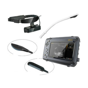 Échographe vétérinaire BMV S6 avec lunettes et sonde rectale - Product Image 1