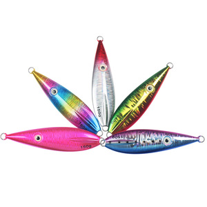 Señuelo de Pesca Ya Jie para Exteriores, 150g, Acabado Láser Colorido, Señuelo para Pesca de Atún en Aguas Profundas - Product Image 5