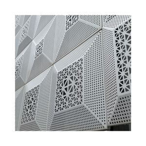 Revêtement perforé léger, soudé et découpé, pour façade ignifuge, maille murale perforée, design personnalisé, durable, longue durée <span class=keywords><strong>de</strong></span> <span class=keywords><strong>vie</strong></span> - Product Image 5