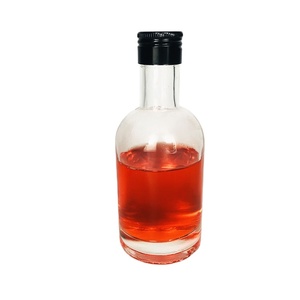 <span class=keywords><strong>Petite</strong></span> bouteille à vin en verre blanc <span class=keywords><strong>de</strong></span> haute qualité, 200 ml, flacon à <span class=keywords><strong>whisky</strong></span> à vendre - Product Image 1