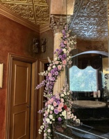 Lot de fleurs artificielles en soie rose faites à la main MTY, bouquet élégant pour arche de mariage, toile de fond, centre de table, décoration intérieure