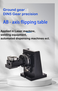 AB trục xoắn ốc bảng quay ODM tùy chỉnh cho bao bì/Hàn/gia công <span class=keywords><strong>CNC</strong></span> ổn định lật Định vị Mặt bích gắn - Product Image 4
