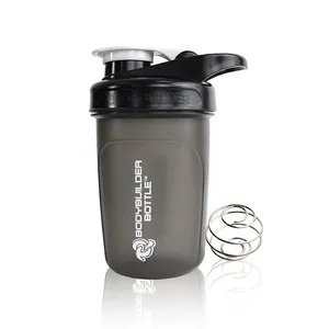 Shaker Shaker Spice Garrafa Transparente Protien Shaker Garrafa Filtros Recipiente Em Pó De Proteína com LOGOTIPO Personalizado Plástico 300ml Cup Gym