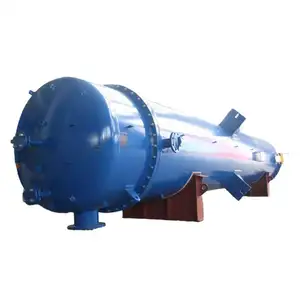 China Single-Pass Industrial Sheet Shell And Tube Bundle Array Type Vertical Reflux Stainless Steel Heat Exchanger