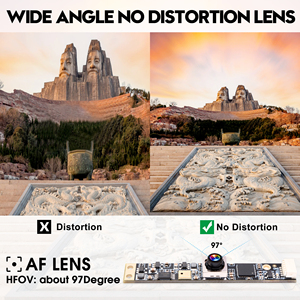 Caméra ELP 16MP Lightburn avec objectif autofocus, mini caméra haute résolution IMX298 UVC OTG 4K, module de caméra USB prenant en charge le microphone - Product Image 4