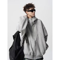 Pull en maille à capuche pour femmes de qualité supérieure, anti-boulochage, 12 GG, respirant, col en V personnalisé disponible