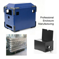 Boîtier métallique en aluminium pour projets, armoire extérieure pour batterie solaire et équipement de stockage d'énergie, personnalisable