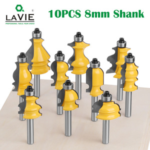 Milling Cutter Set 8 X 7 8 1 1 8 1 3 8 1 1 2 Tungsten Carbide Single Flute For Woodworking <b>Engraving</b> Machine - Product Image 5