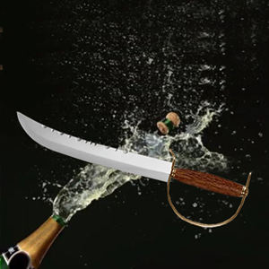 Couteau à <span class=keywords><strong>champagne</strong></span> avec manche en bois de Sapele, coffret cadeau, ouvre-bouteille <span class=keywords><strong>champagne</strong></span> - Product Image 4