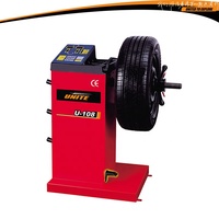 Équilibreuse de roues manuelle UNITE U-108, diamètre maximal de roue 610 mm, certifiée CE/ISO9001, prix d'usine