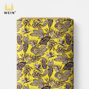 <span class=keywords><strong>Tela</strong></span> de Algodón Premium C180 Orgánica Peinada, Edición Limitada, Serie Floral <span class=keywords><strong>Amarilla</strong></span>, para Vestidos de Mujer - Product Image 5