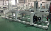Machine à scier horizontale automatique pour le rainurage et la découpe du bois pour le travail du bois