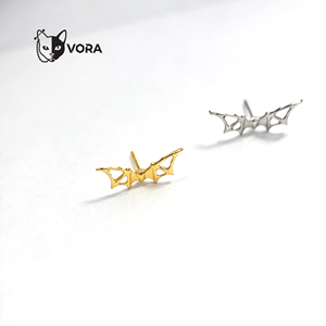 Joyería Corporal VORA, Chapado <span class=keywords><strong>en</strong></span> Oro de 18K, Titano, Joyería CNC, Piercing de Oreja Helix, Push Pin Sin Rosca 16G, Estilo Punk Gótico Y2K - Product Image 1