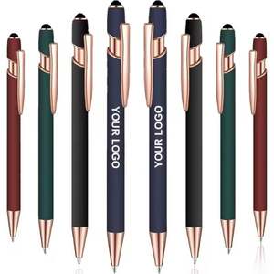 Bolígrafo Metálico de Primera Calidad en Oro Rosa con Logotipo Personalizado Grabado para Regalos Corporativos y Uso en Oficina - Product Image 5